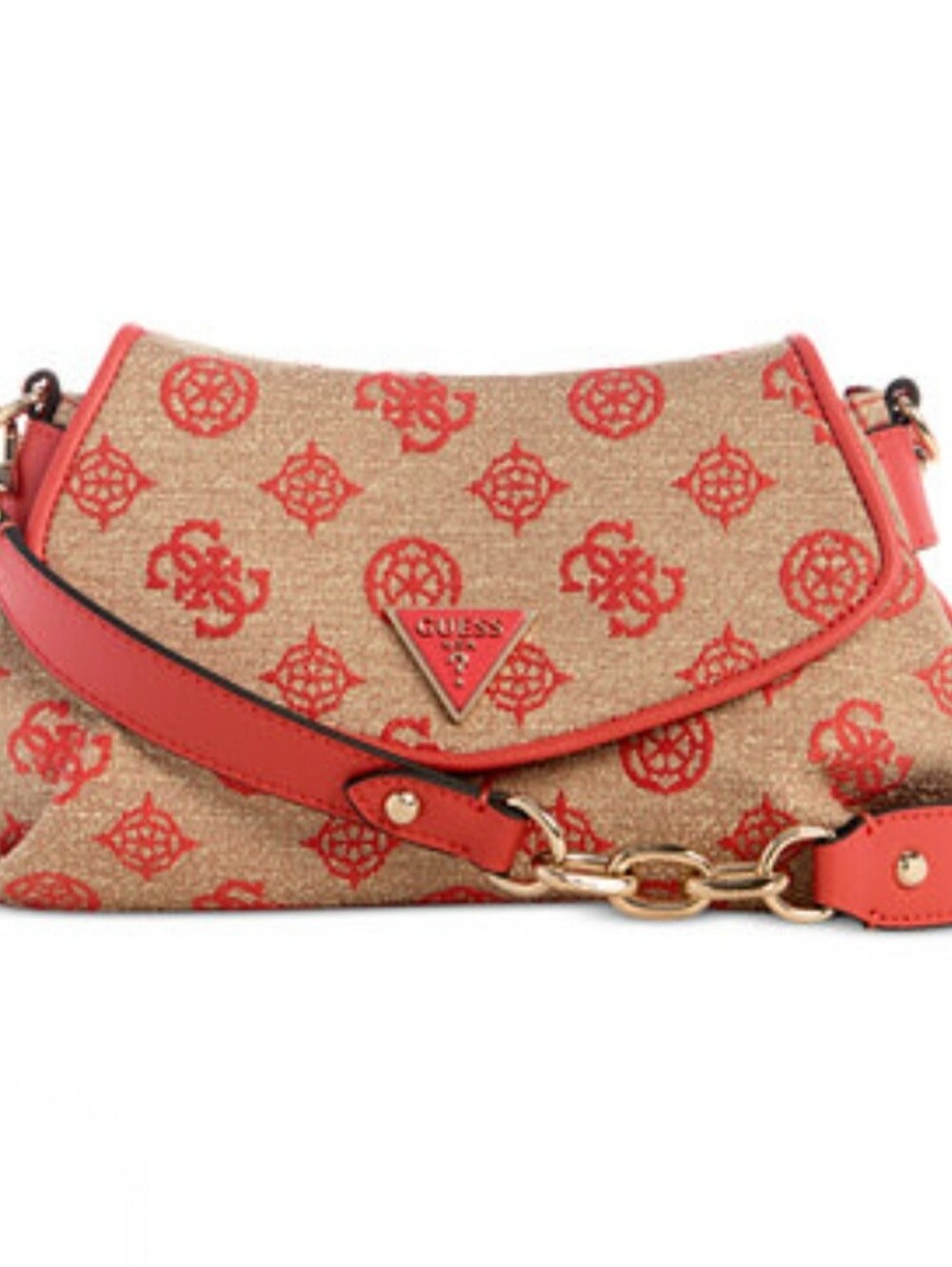 🔥Guess Women's Beyza Flap Handbag New Without Tags